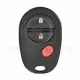 Toyota sequoia remote key shell 3 buttons aftermarket front