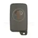Toyota 2009 2014 smart key remote shell 3 buttons window black color back