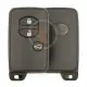 Toyota 2009 2014 smart key remote shell 3 buttons window black color main