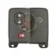 Toyota 2009 2014 smart key remote shell 4 buttons a c black color main