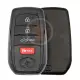 Toyota tundra 2022 2024 remote key shell 4 buttons pick up