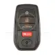 Toyota corolla 2023 smart remote key shell 4 buttons suv front