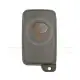 Toyota 2010 smart key remote shell 4 buttons suv trunk black color black