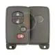 Toyota 2010 smart key remote shell 4 buttons suv trunk black color main