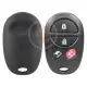 Toyota sequoia remote key shell 4 buttons aftermarket