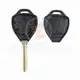 Toyota 2010 2016 Head Key Remote Shell 3 Buttons Buttons 3