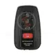 Toyota All Models 2013 2018 Modified Smart Key Remote Shell 4 Buttons Emergency Key/blade Included