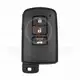 Toyota Auris Camry Corolla 2011 2020 Smart Key Remote Shell 3 Boutons Bouton Panique Non