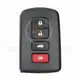 Toyota Camry Corolla 2014 Smart Key Remote Shell 3+1 Buttons Status Aftermarket