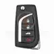 Toyota Crown 2016 2020 Flip Key Remote Shell 4 Buttons Aftermarket Remote Shell