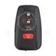 Toyota Smart Key Remote Shell 3+1 Buttons SUV Trunk With Matt Painted Remote Shell