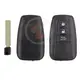 Toyota Smart Key Remote Shell 3 Buttons SUV Trunk With Matt Painted Status Aftermarket