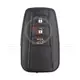 Toyota Smart Key Remote Shell 3 Buttons SUV Trunk With Matt Painted Remote Shell