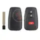 Toyota Smart Key Remote Shell 2+1 Buttons With Matt Painted Status Aftermarket