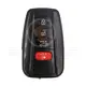 Toyota Smart Remote Shell 3+1 botones SUV maletero con botón de pánico pintado espejo Sí