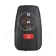Toyota Smart Key Remote Shell 4 botones SUV Trunk con botón de pánico pintado mate Sí