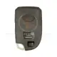 Toyota yaris 2012 2018 smart key remote shell 2 buttons back