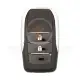 Modified toyota 2003 2009 flip key remote shell 2 buttons front
