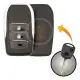 Modified toyota 2003 2009 flip key remote shell 2 buttons main