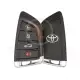 Original toyota supra smart remote key shell 4 buttons