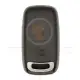 Smart proximity key shell 4 buttons for toyota raize yaris back