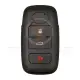 Smart proximity key shell 4 buttons for toyota raize yaris front