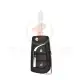 Toyota 2000 2007 flip remote key shell 2 button toy43 blade