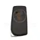 Toyota 2000 2010 flip remote key shell 4 button toy43 back