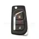 Toyota 2005 2020 flip remote key shell 3button toy43 front
