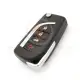Toyota 2010 2019 flip remote key shell 4 buttons va2 blade 3d