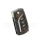 Toyota 2010 2019 flip remote key shell 4 buttons va2 blade 3d2
