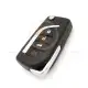 Toyota 2010 2024 flip key shell 4 button toy48 blade 3d