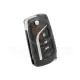 Toyota 2010 2024 flip key shell 4 button toy48 blade 3d2