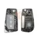 Toyota 2013 2020 flip remote key shell 3 button toy48 blade inside