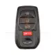 Toyota corolla 2023 smart key shell 4 button replacement front