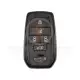 Toyota granvia hiace 2019 2023 smart key shell 5 buttons front