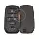 Toyota granvia hiace 2019 2023 smart key shell 5 buttons