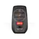 Toyota land cruiser 2023 2026 smart key shell 3 buttons without logo front