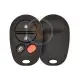 Toyota sequoia 4 button remote key shell replacement
