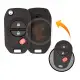 Toyota sienna 2004 2011 modified flip remote key shell 3b
