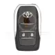 Modified flip remote key shell for toyota 2006 2015 2 button front