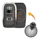 Modified flip remote key shell for toyota 2006 2015 2 button main