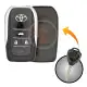 Modified toyota 2006 2015 flip remote key shell 4 buttons main