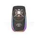 Modified toyota previa smart key shell 4 buttons aftermarket front