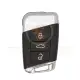 Vw passat 2015 3 button smart key shell aftermarket brand front