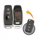 Modified volkswagen smart remote key shell 3 buttons