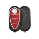 Alfa romeo flip remote key shell 3 buttons aftermarket brand