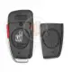 New audi a6 series 2005 flip key remote shell 4 buttons details