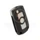 Bmw 2005 2013 modified flip remote key shell 3 buttons hu92 3d2