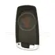 Bmw cas4 smart key remote shell 3 buttons silver line back